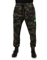 Dolce & Gabbana Multicolor Camouflage Jogger Sweatpants Pants