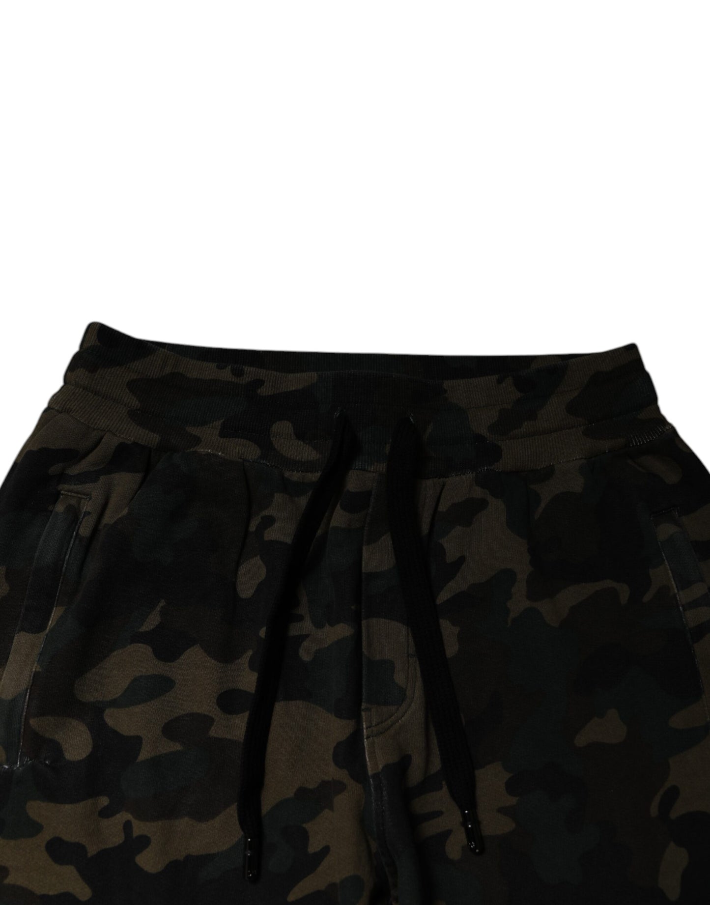 Dolce & Gabbana Flerfärgade Kamouflage Jogger Träningsbyxor Byxor