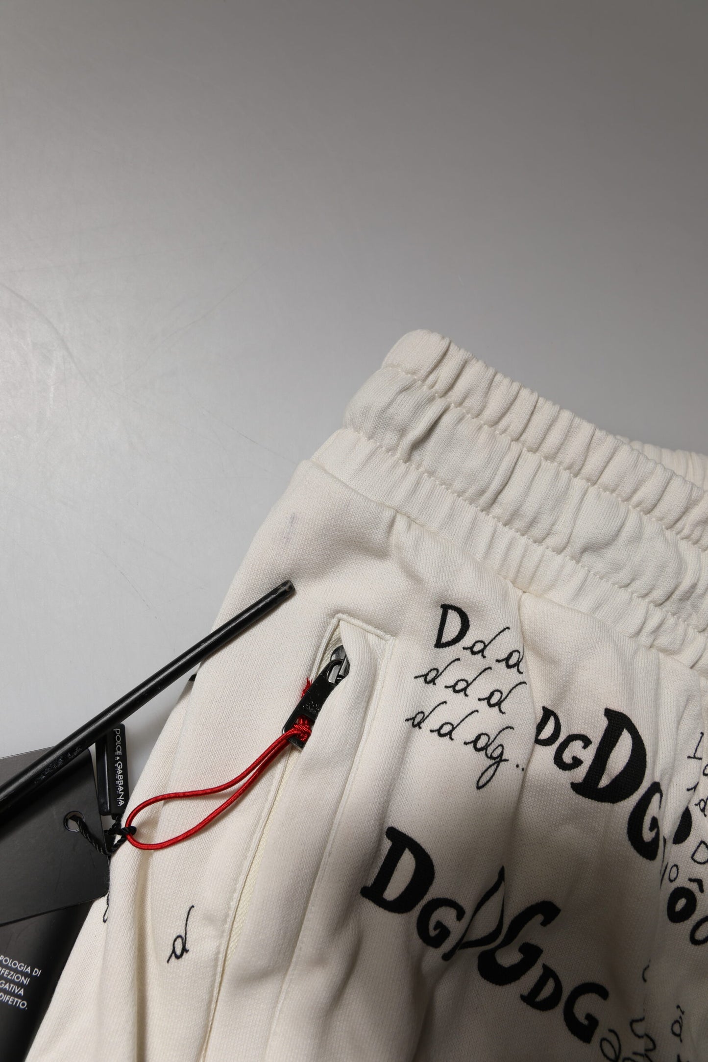 Dolce & Gabbana Vita Logotyptryck Herr Skinny Träningsbyxor