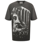Diego Venturino Gray Cotton T-Shirt