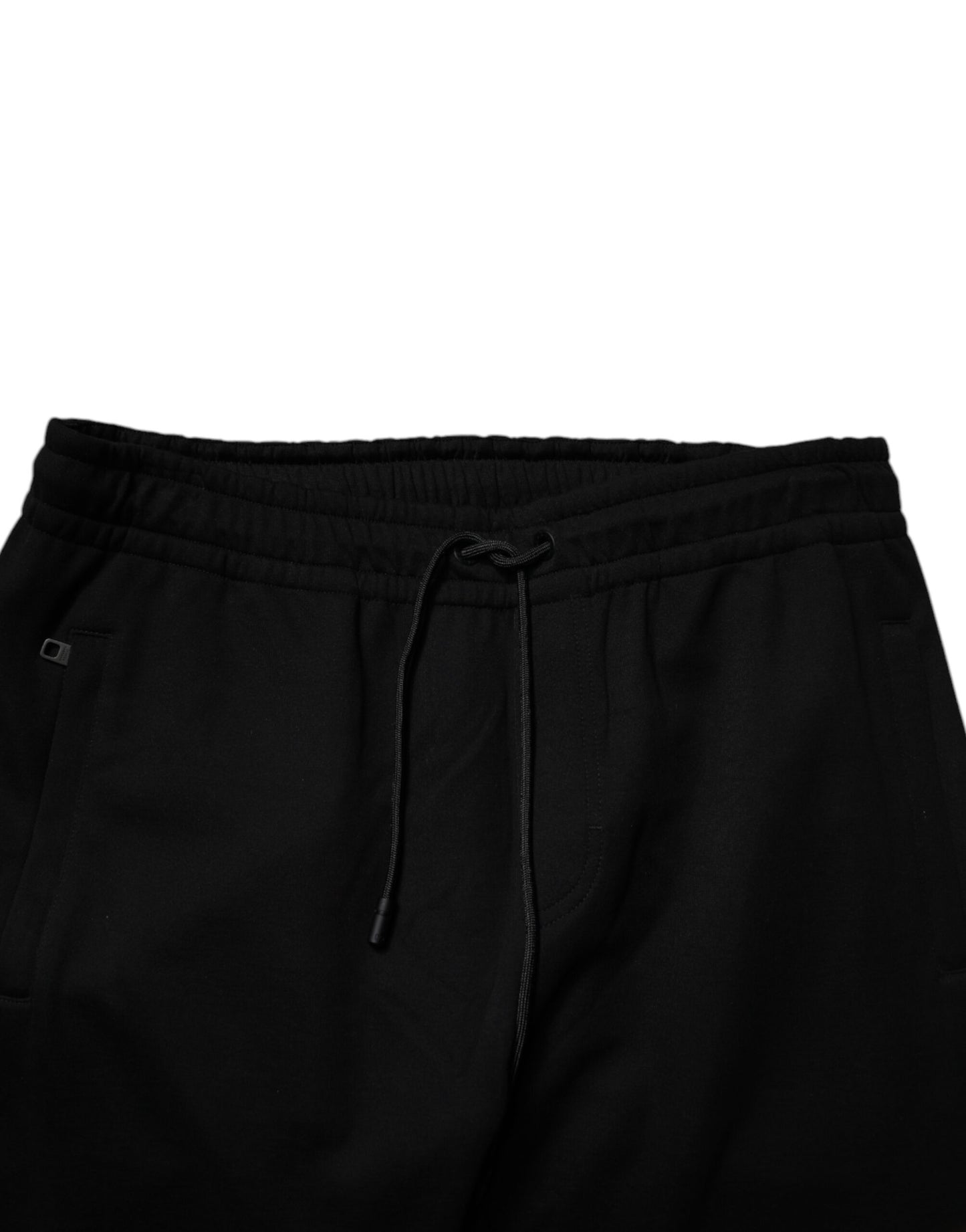 Dolce & Gabbana svarte joggebukser i bomullsblanding