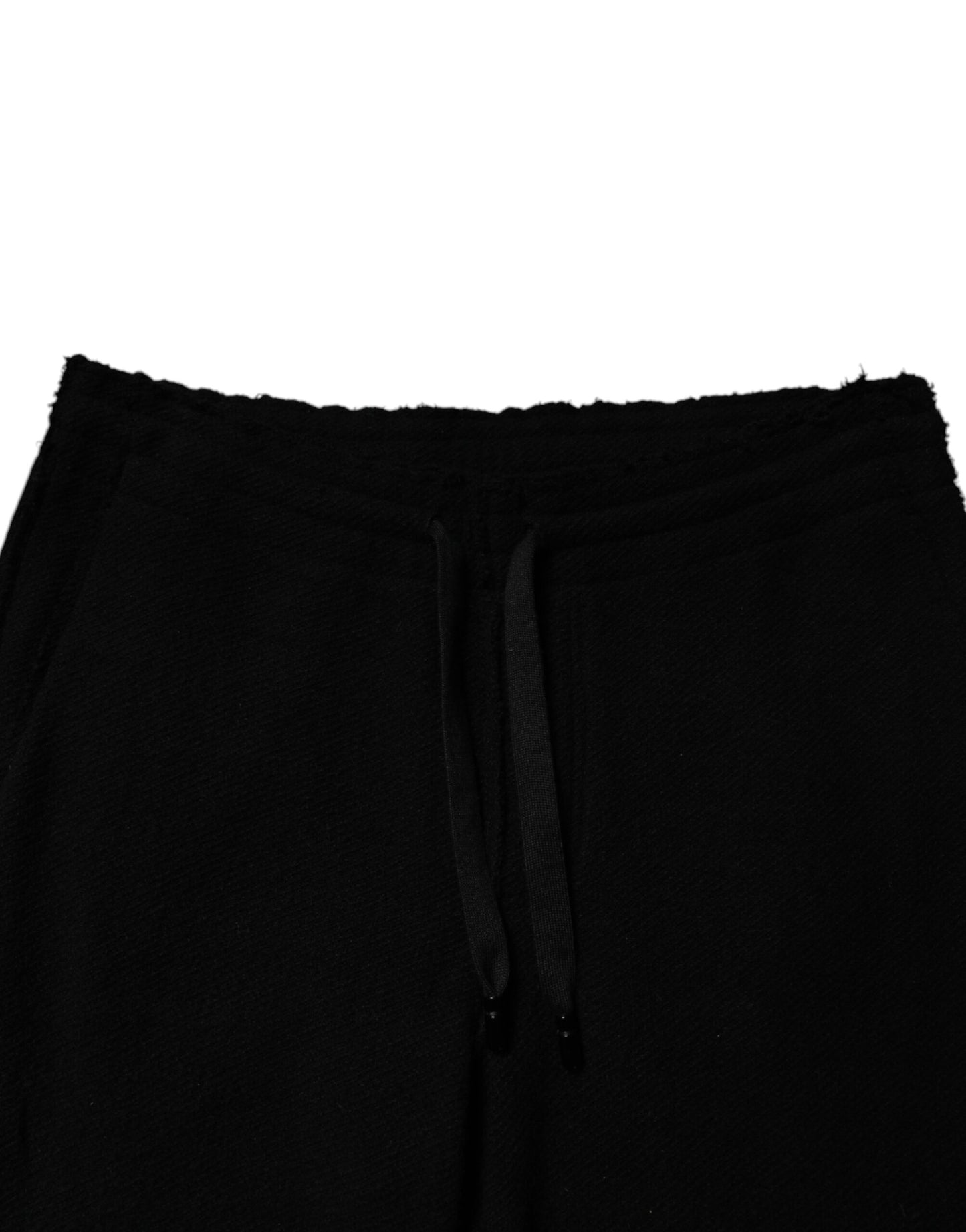 Dolce & Gabbana Svarta Cashmere Jogger Herr Träningsbyxor Byxor