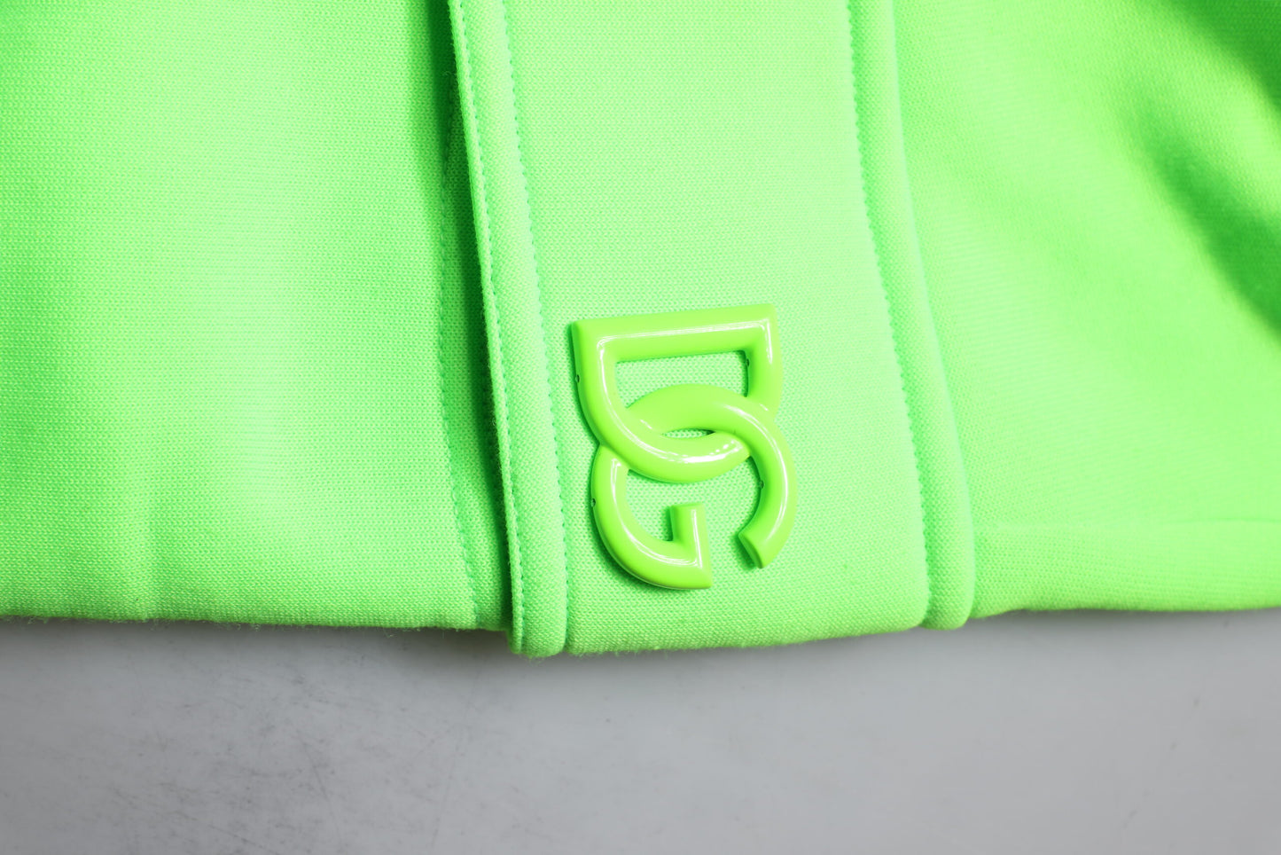 Dolce & Gabbana Neon Green Cargo Jogger Herr Träningsbyxor Byxor