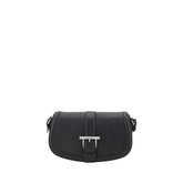 Alexander McQueen Black Calf Leather Bos Taurus Shoulder Bag