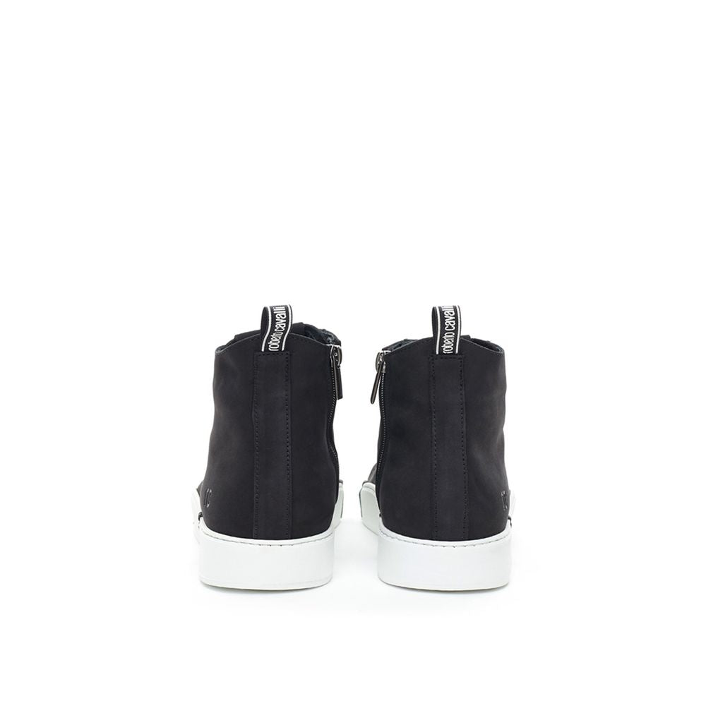 Roberto Cavalli Eleganta Mockasneakers i Chic Svart
