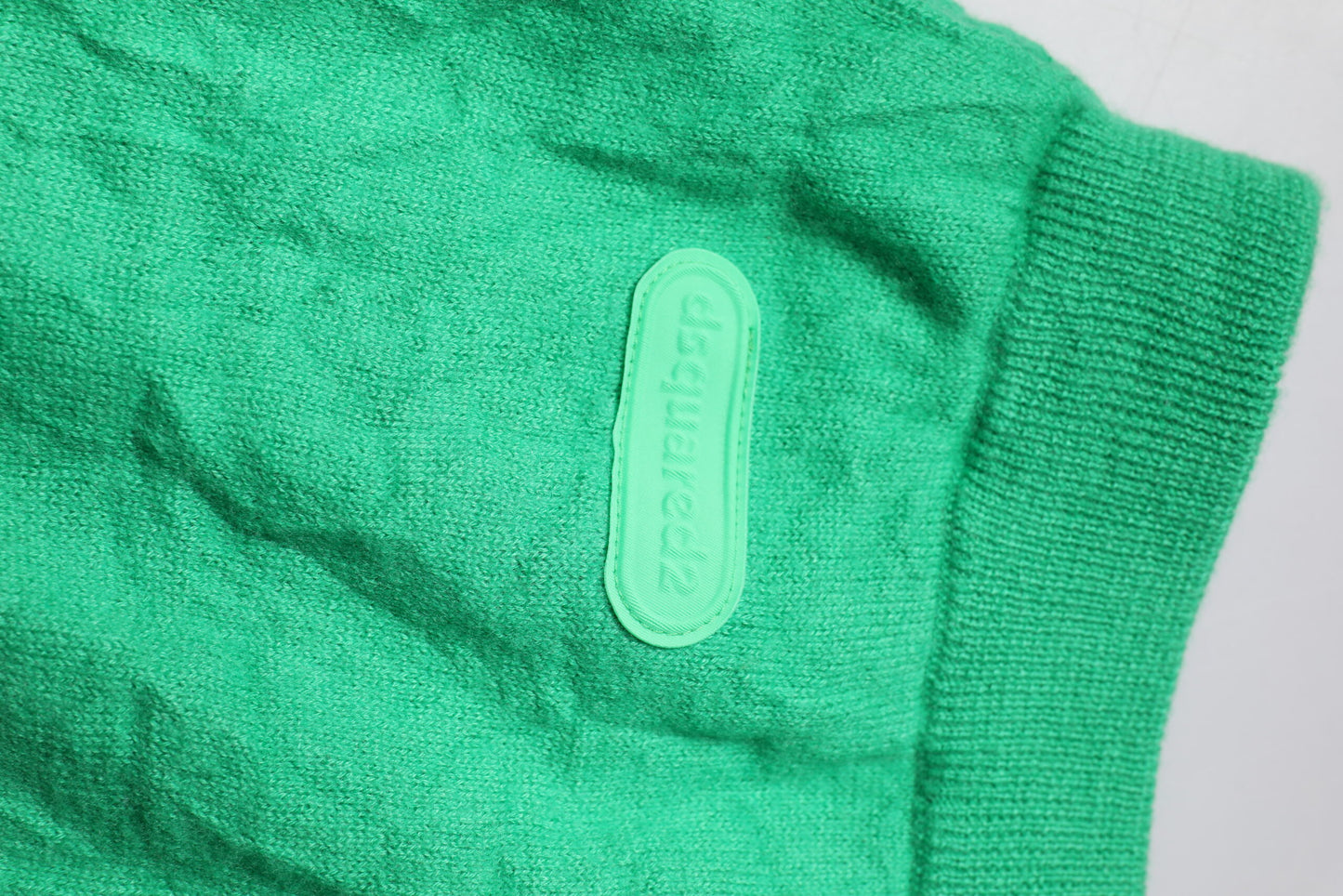 Dsquared² Gröna Bomullsbyxor Med Elastisk Midja För Herrar