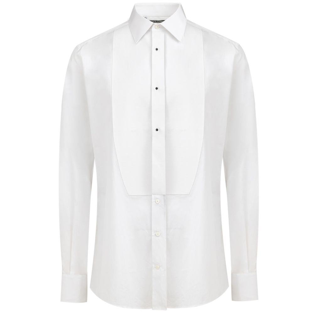 Dolce & Gabbana Vit bomullsskjorta