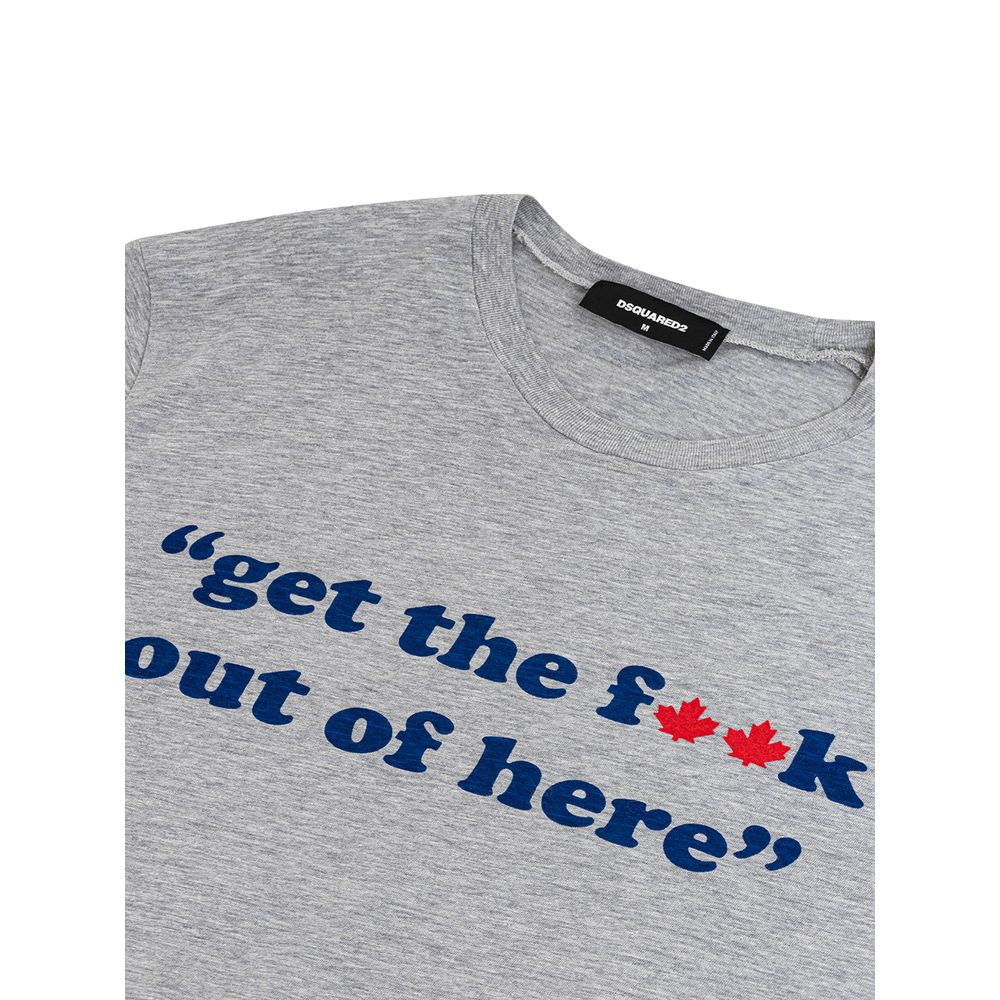 Dsquared² Grå Bomulls-T-shirt