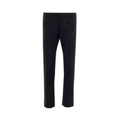 Valentino Black Wool Dress Pants
