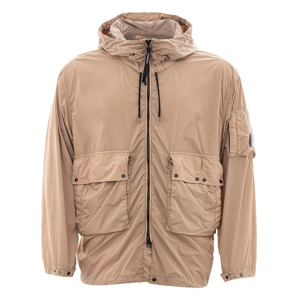 CP Company Elevated Urban Style Beige Polyamidjacka