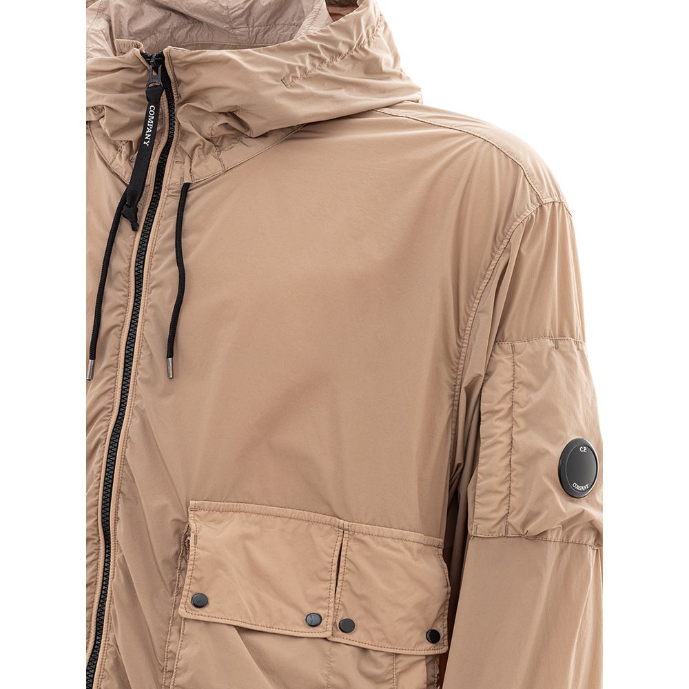 CP Company Elevated Urban Style Beige Polyamidjacka