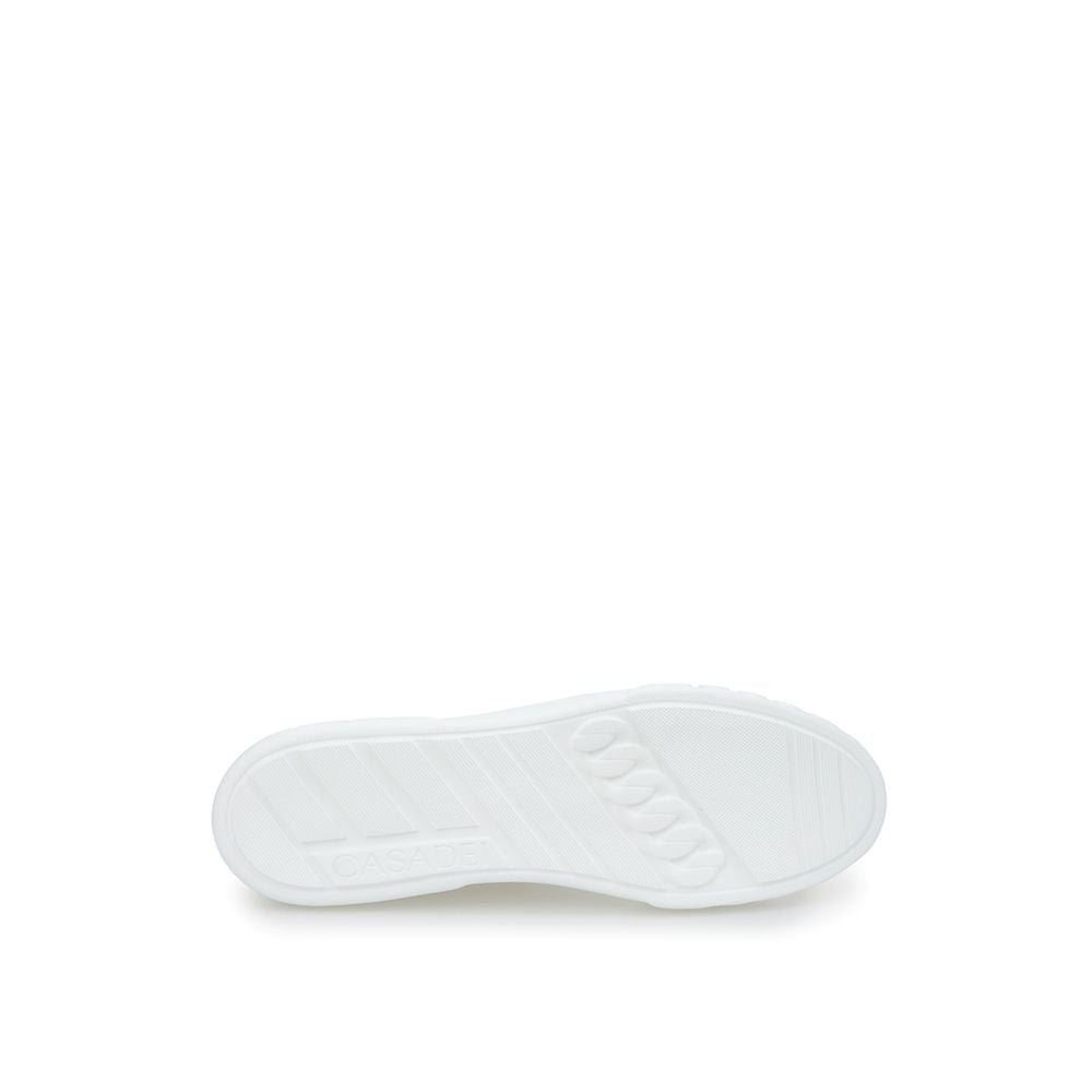Casadei Snygga Vita Lädersneakers
