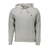 U.S. POLO ASSN. Gray Cotton Men Sweatshirt
