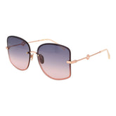Maje Rose Gold Metal Sunglasses
