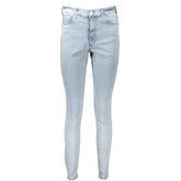 Tommy Hilfiger Blue Cotton Women's Skinny Jean