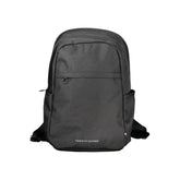Tommy Hilfiger Black Polyester Men Backpack