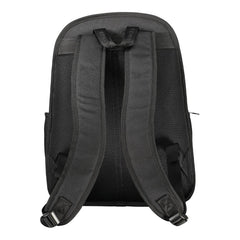 Tommy Hilfiger Black Polyester Men Backpack