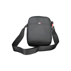 Tommy Hilfiger Black Polyester Men's Shoulder Bag