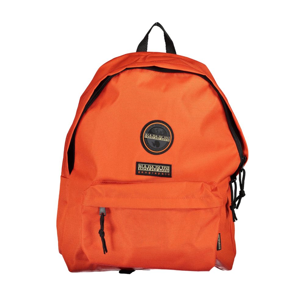 Eko-chic orange ryggsäck för den moderna utforskaren