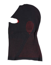 Dolce & Gabbana Black Cotton Knitted Ski Mask Balaclava Hat