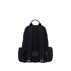 Dolce & Gabbana Black Nylon Backpack