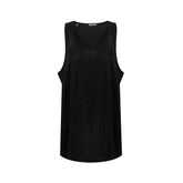 Tom Ford Black Viscose Tank Tops