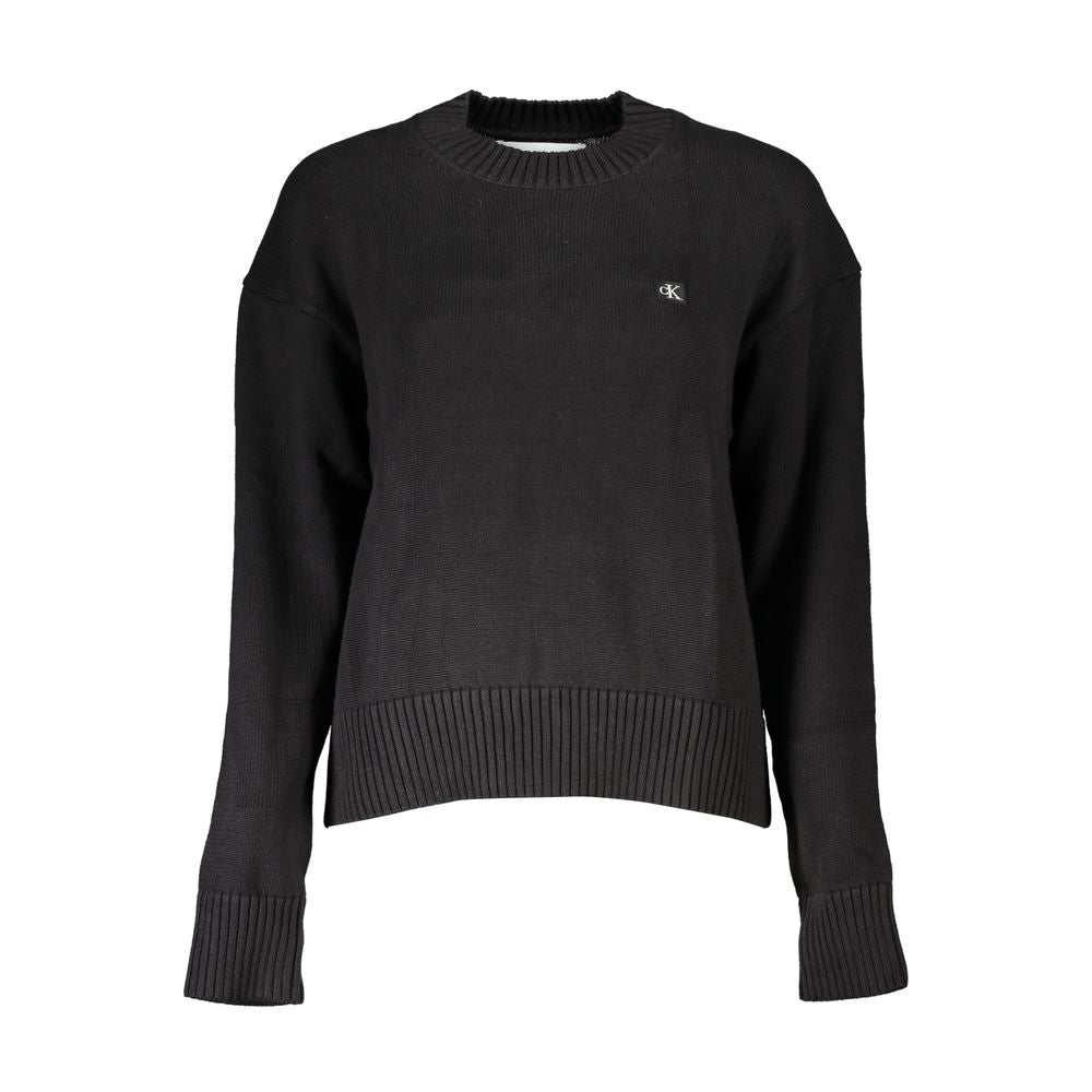 Elegant långärmad tröja med rund hals