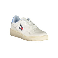 Tommy Hilfiger White Leather Women Sneaker