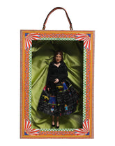 Dolce & Gabbana Black Dress Ceramic Porcelain Fashion Leather Sicily Dolls