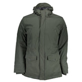 U.S. POLO ASSN. Green Polyester Men Jacket