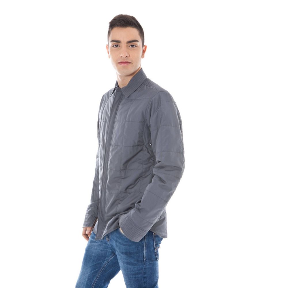 Calvin Klein Grå Polyester Herrjacka