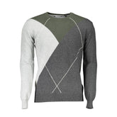 U.S. POLO ASSN. Gray Wool Men Sweater