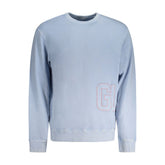 Guess Jeans Blue Cotton Men Sweater