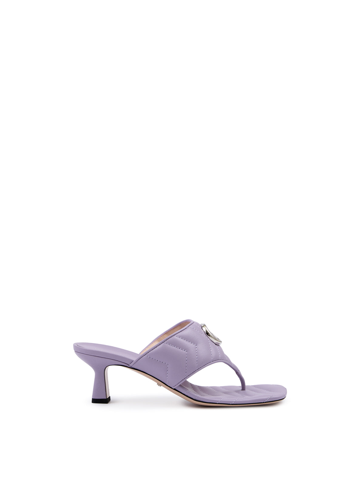Mystic Purple Nappa Charlotte Lädersandaler