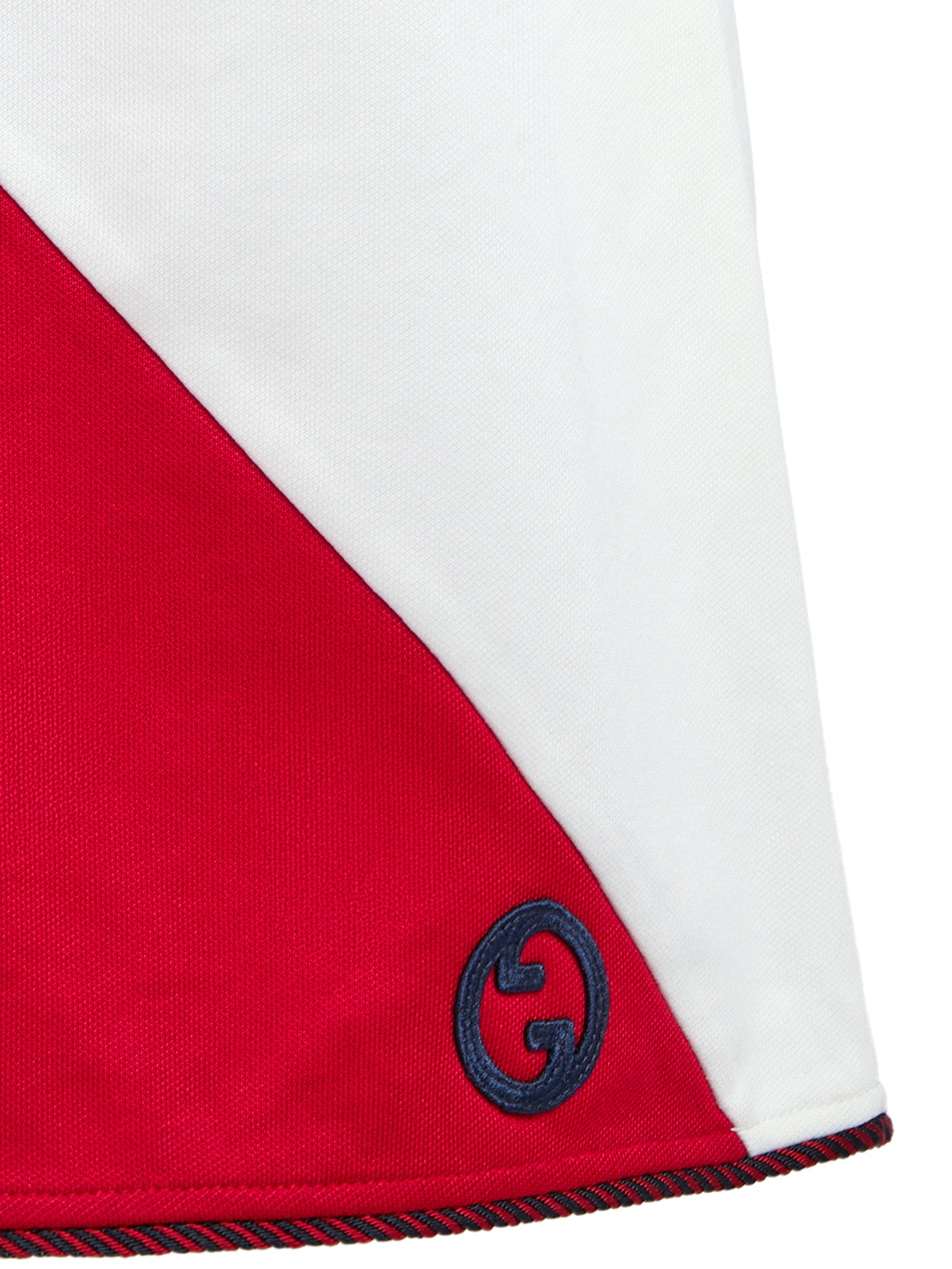 Gucci vit kort klänning i polyester och bomull