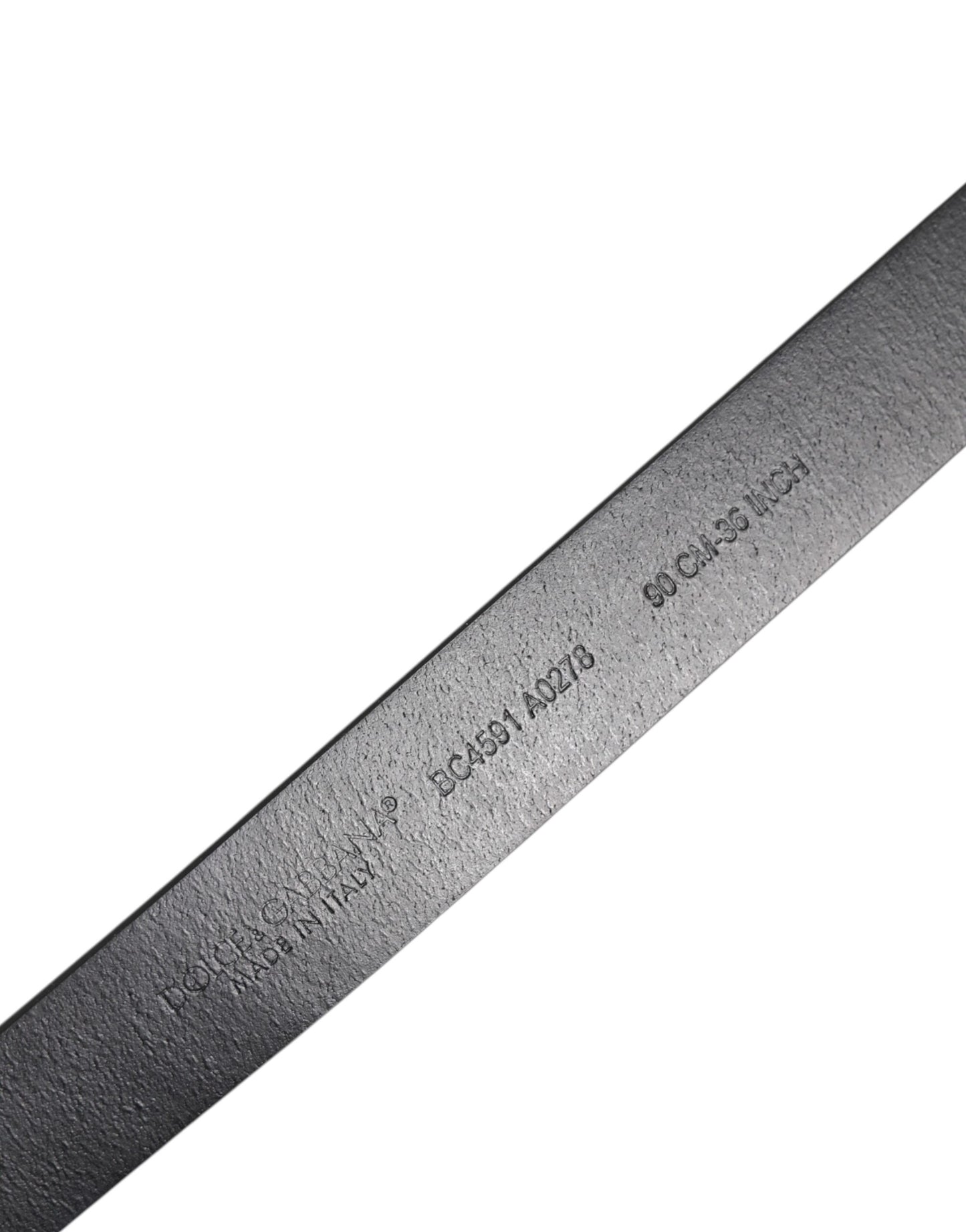 Dolce & Gabbana Brown Leather Gold Rectangle Buckle Belt