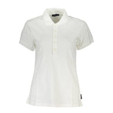 North Sails White Cotton Polo Shirt