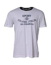 Dolce & Gabbana White DG Logo Print Short Sleeve T-shirt