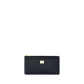 Dolce & Gabbana Black Calf Leather Bos Taurus Wallet