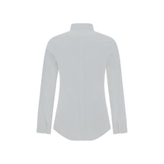 Dolce & Gabbana White Elastane Dress Shirt