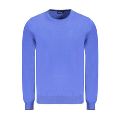 North Sails Blue Cotton Men Sweater