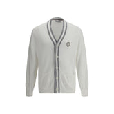 Brunello Cucinelli White Cotton Cardigan
