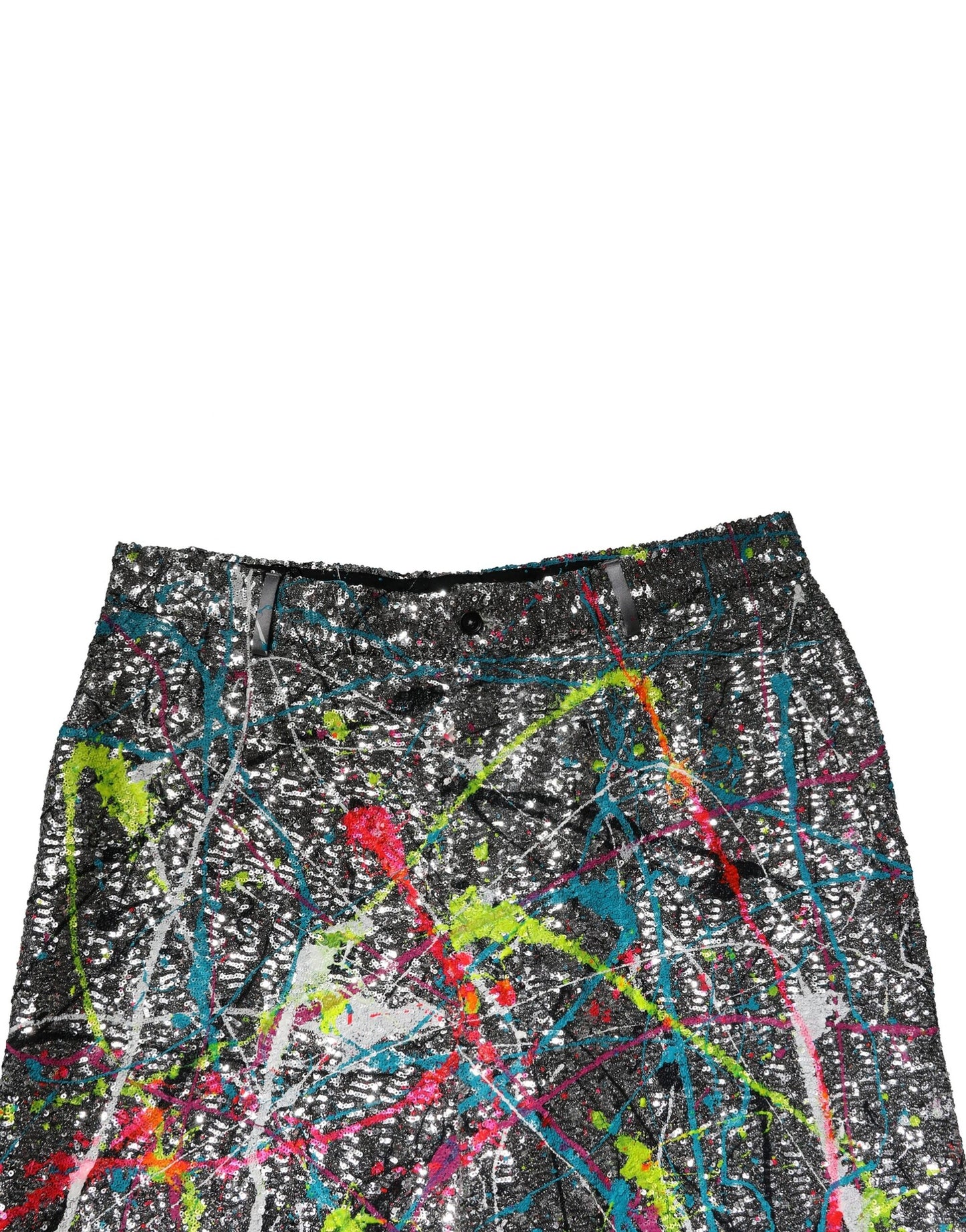 Dolce & Gabbana Flerfärgade Paljettpryddade Byxor