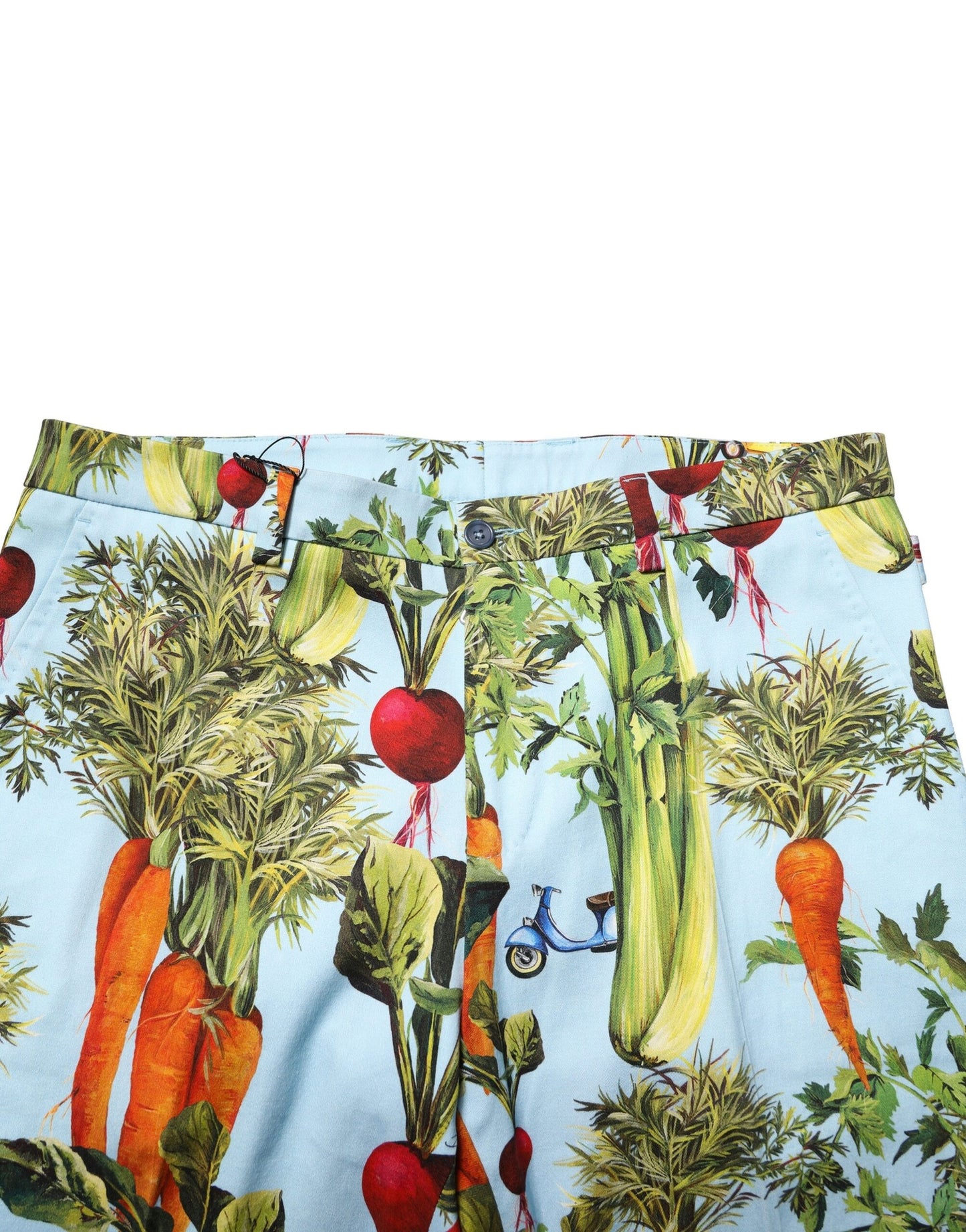 Dolce & Gabbana Flerfärgade Avsmalnande Bomullsbyxor Herr