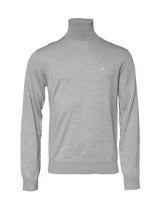 Dolce & Gabbana Gray Long Sleeve Turtleneck Pullover Sweater
