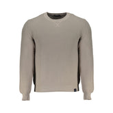 North Sails Grigio Organic Cotton Men Sweater