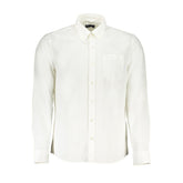North Sails White Cotton Men Shirt