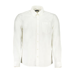 North Sails White Cotton Men Shirt