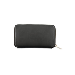 Tommy Hilfiger Black Polyurethane Women Wallet