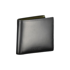 Tommy Hilfiger Black Leather Men Wallet